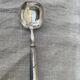 Sauce or cream spoon, silver belle epoque