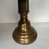 Pair of gilded bronze candlesticks