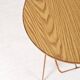 Vintage magazine rack side table