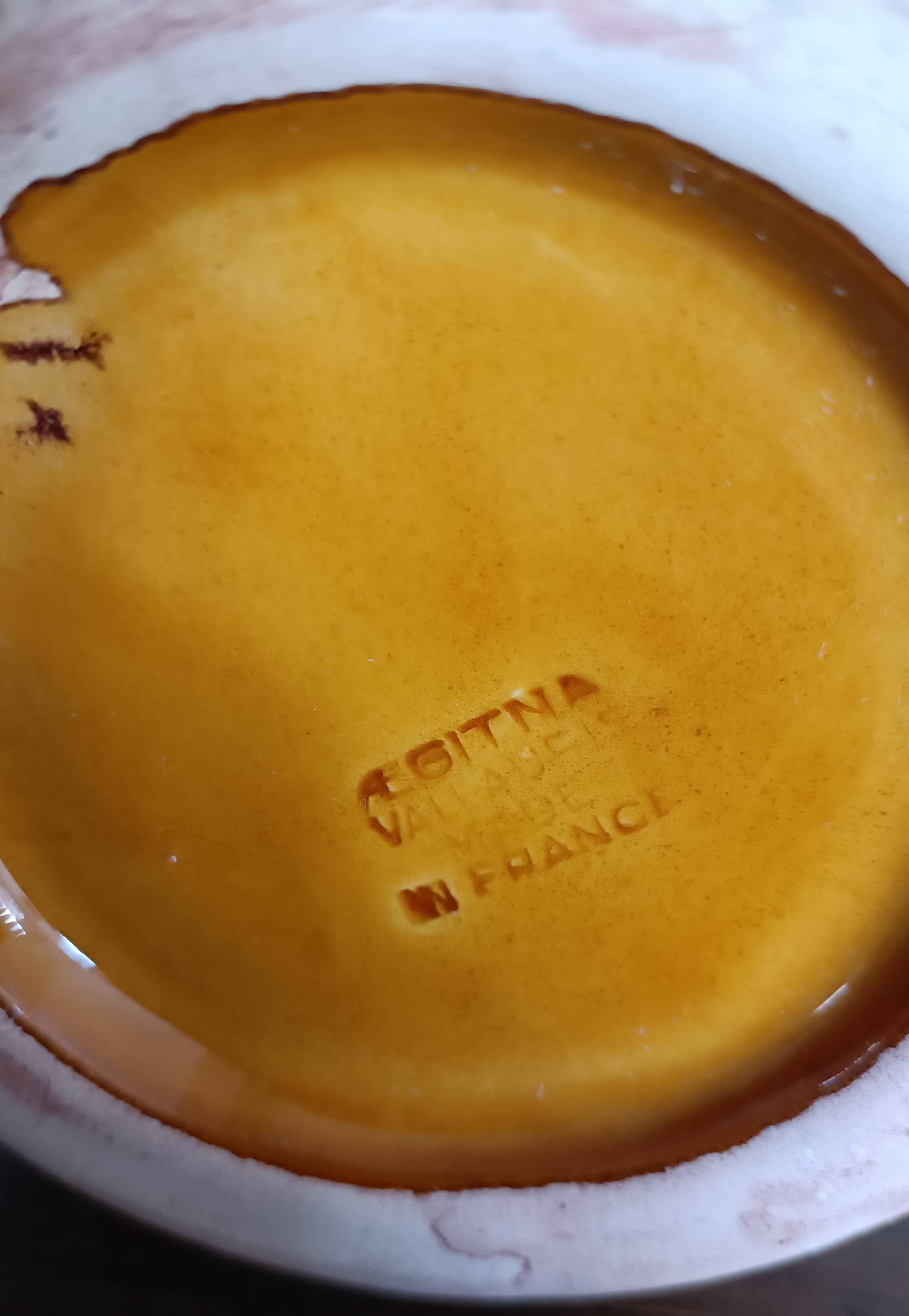 Vintage Vallauris Aegitna vase