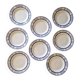 Set of 8 Dessert Plates Manufacture de Gien Garches Model