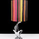 Chrystal Glass Cactus Table Lamp Vannes the Chatel, France, 1960s