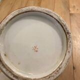 Large Japanese Kutani Porcelain Vase – Moriage Floral Relief – Early 2