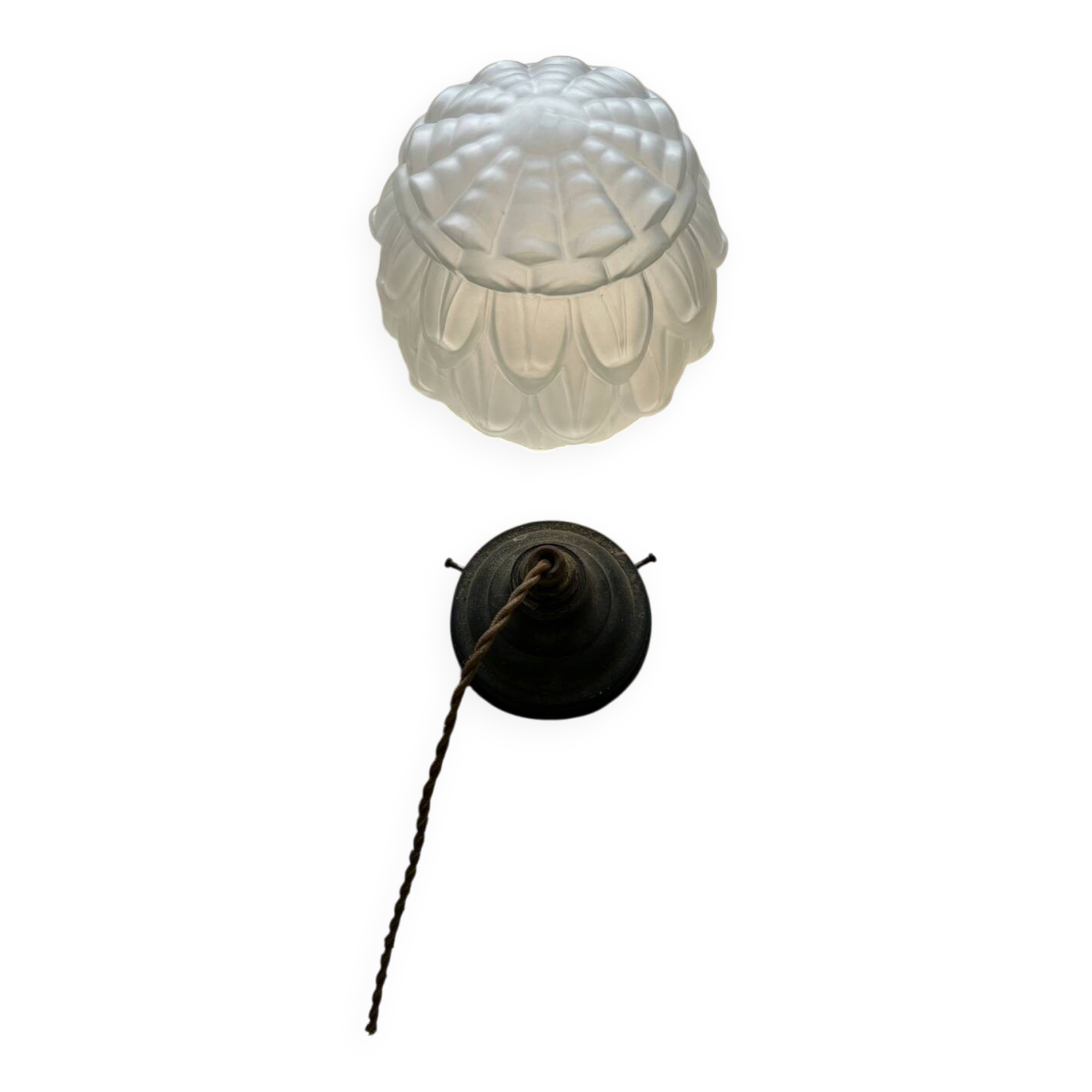 Lustrous Artichoke Art Deco 1930s