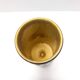 Black Lacquered Ceramic Goblet Vase by by Roger Capron, France