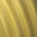 Wavy glass wall light sce 1980s vintage chunky art deco