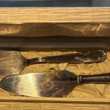 Complete service in silver-plated metal, reinforced silvering (1970s)