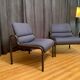 G30 set, sofa, 2 armchairs and coffee table designed by Martin Stoll, Germany, 1980s.