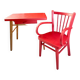Baumann desk and children's chair set