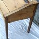 former schoolboy desk with felling and his porcelain inkwell