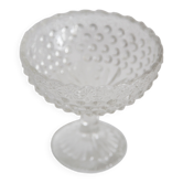 Vintage glass sugar or fruit bowl, Italy, 1960s
