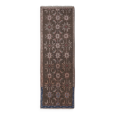 Vintage Turkish hallway rug 90x277 cm