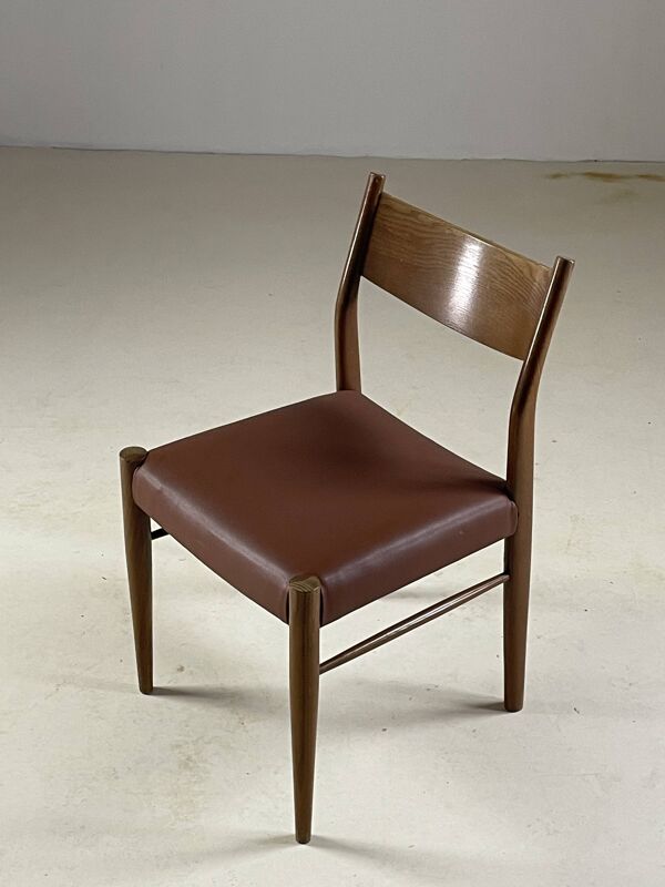 Chaise vintage de style scandinave, années 1960