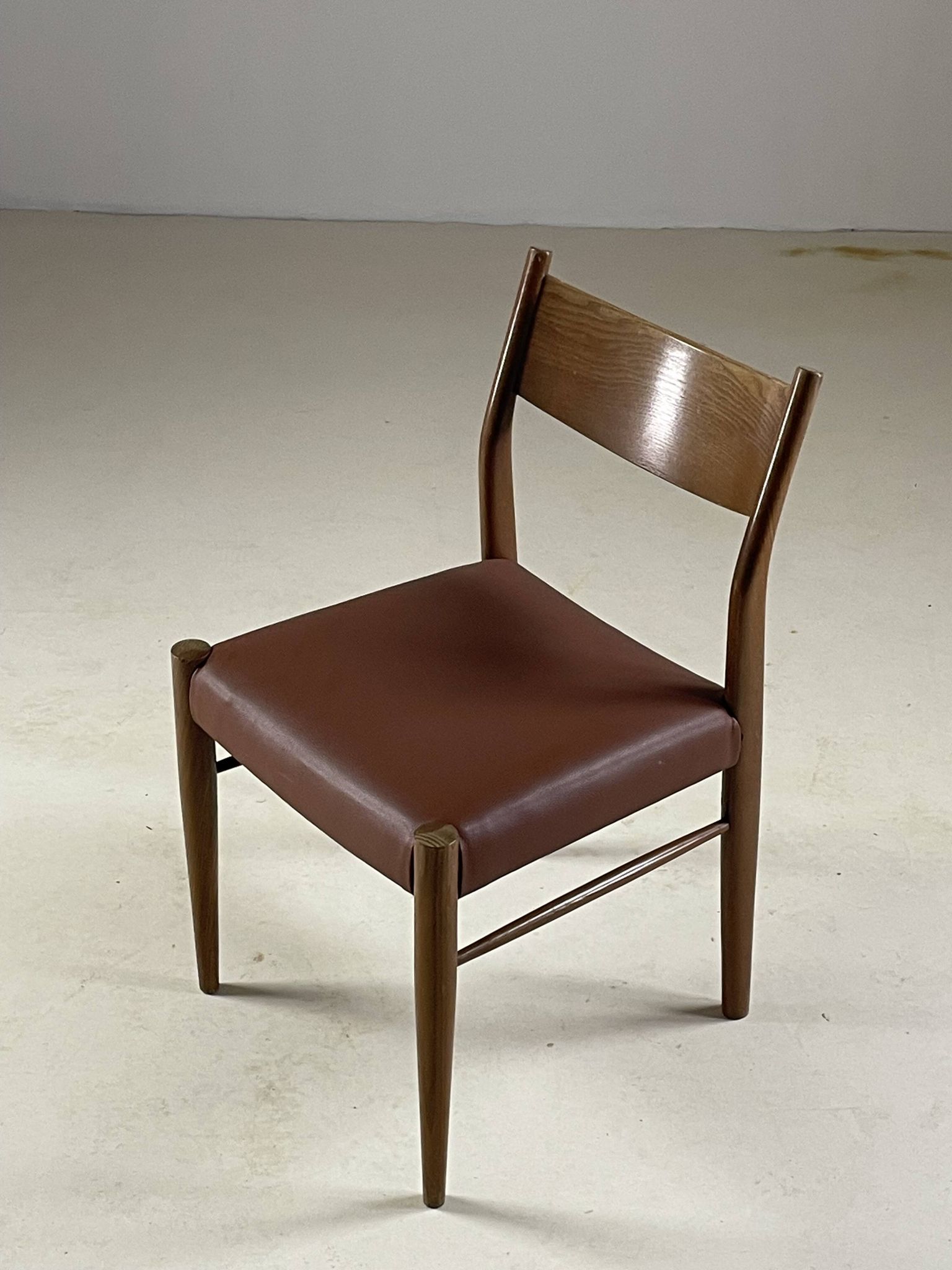 Chaise vintage de style scandinave, années 1960