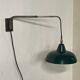Small wall lamp with extendable arm, 1940s-1950s.