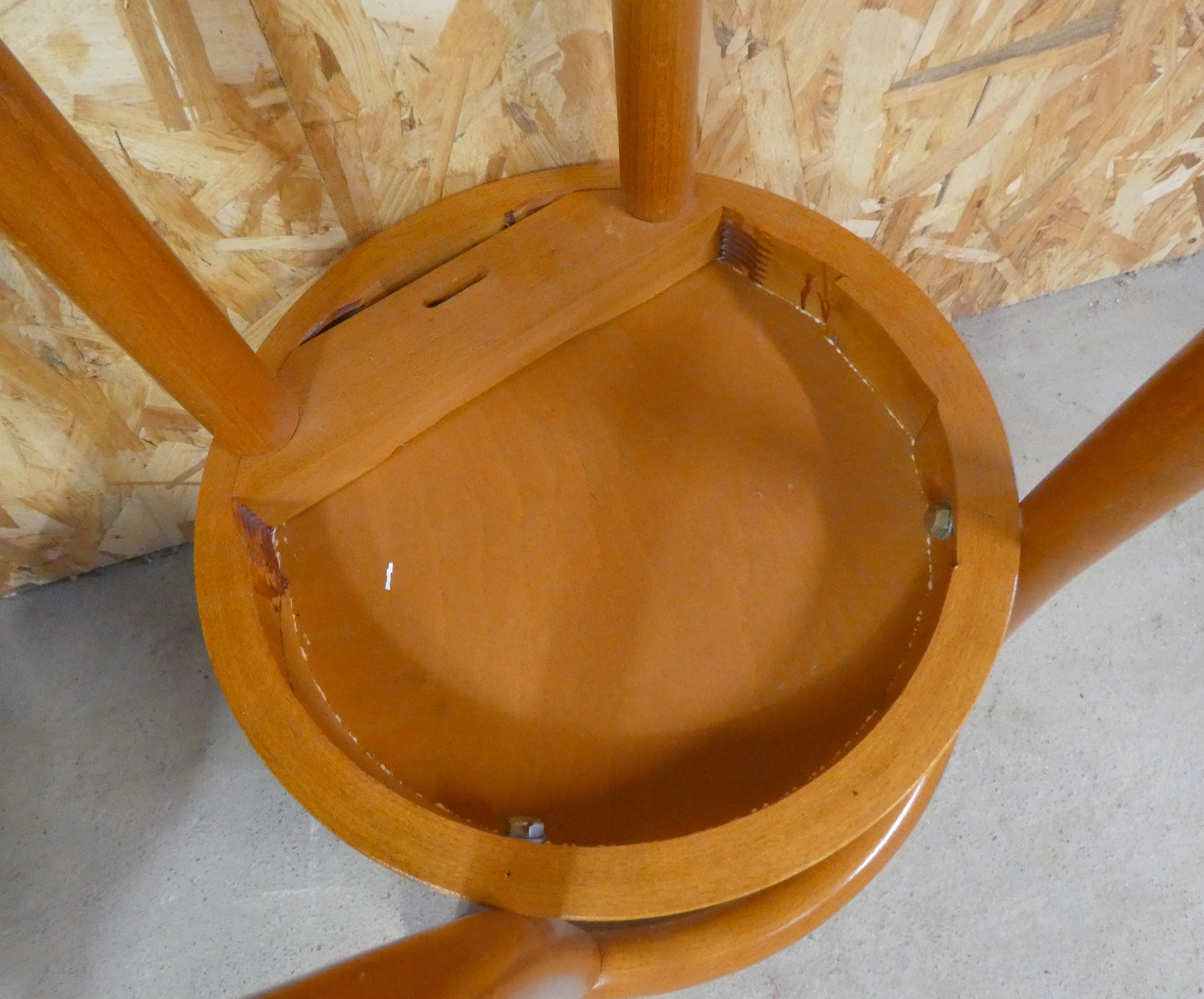 2 stools baumann bar bistrot loft vintage