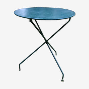 Garden table, folding gueridon