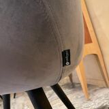 Set of 4 chairs Calligaris Igloo ash grey