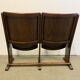 Vintage Two-Seat Cinema Bench from Ton 1950s