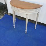 Half-moon console