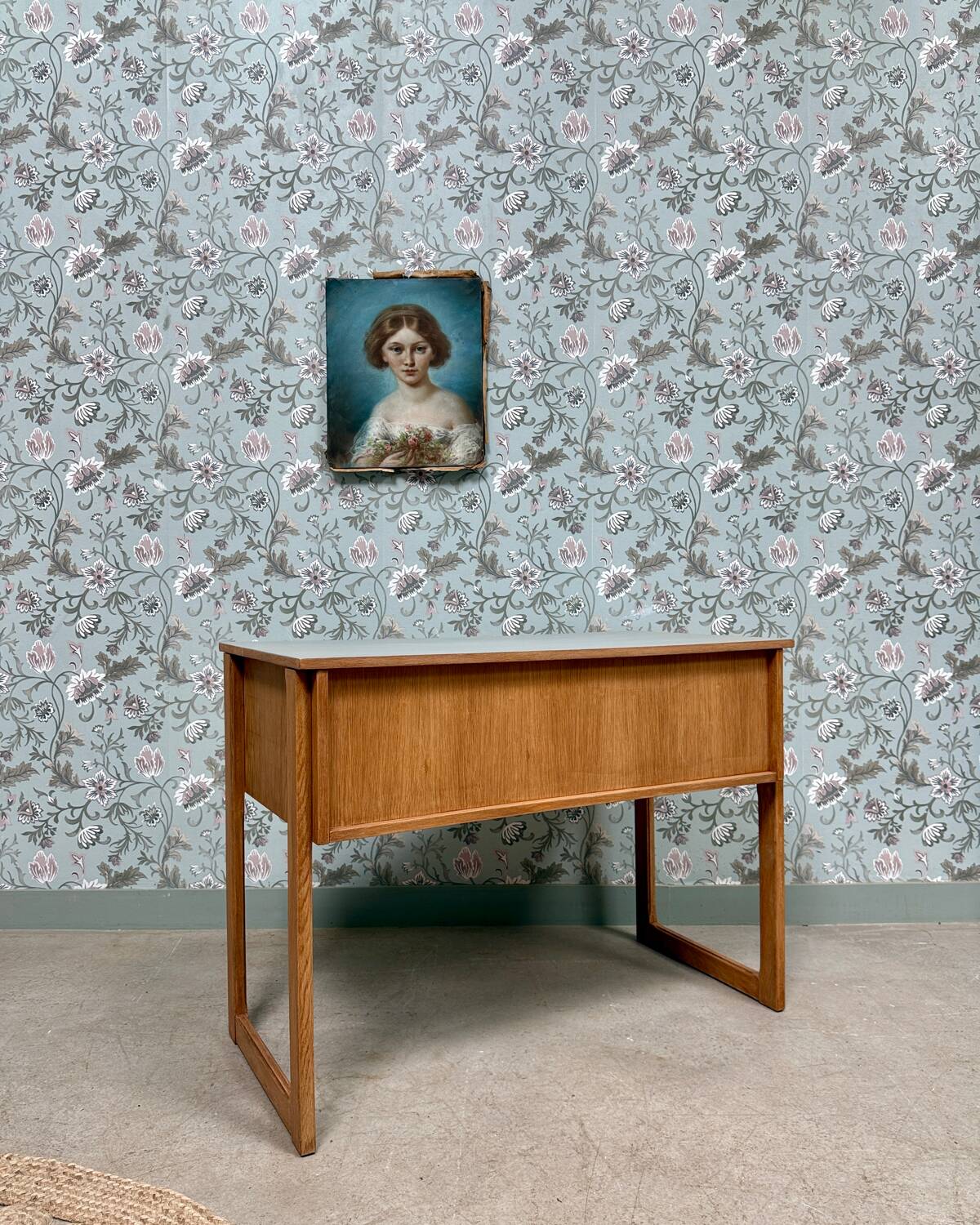 Oak desk from the 70s (renovated)