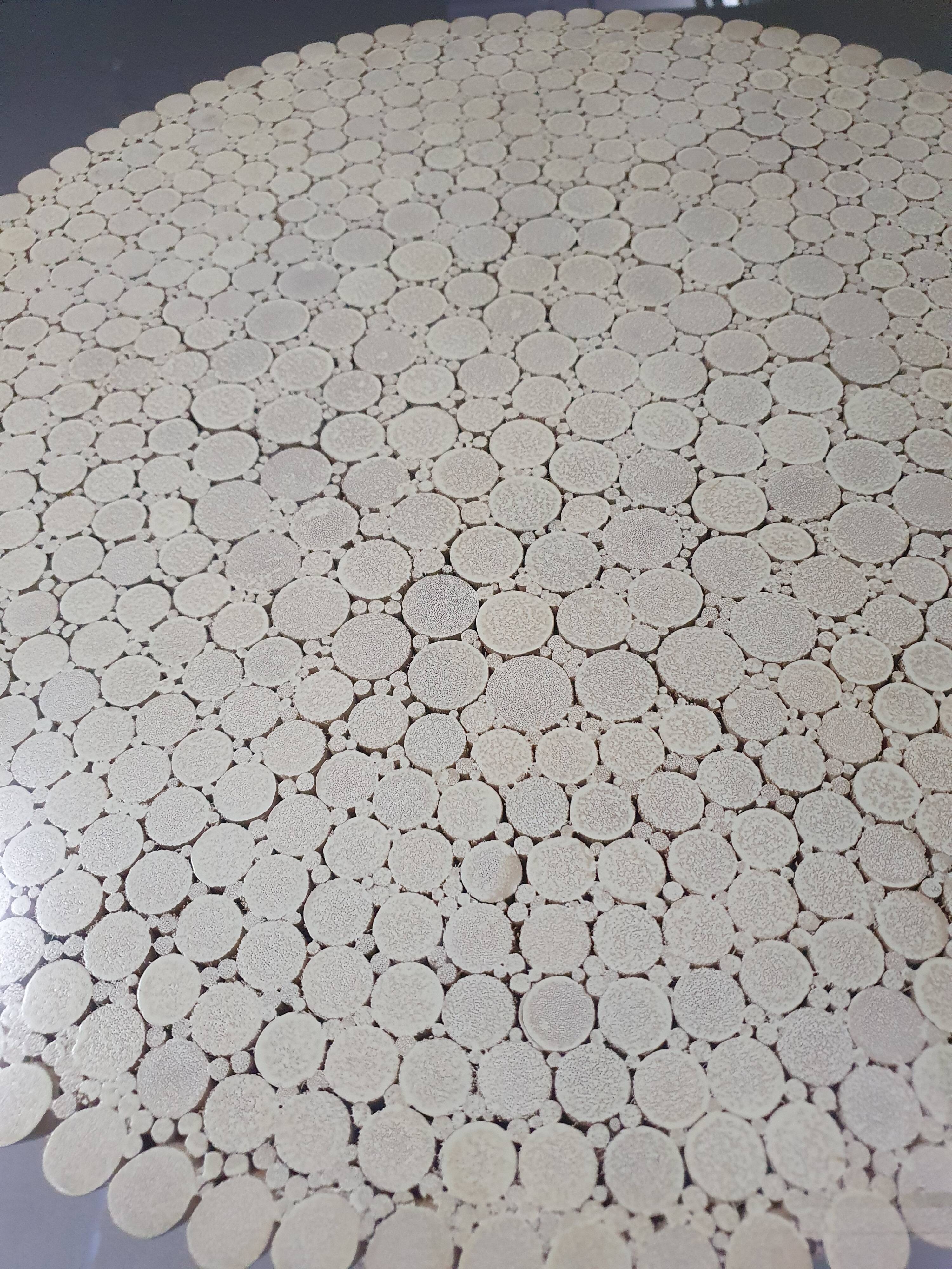 Retro Vintage Sheaf Of Wheat Bamboe dining table By Mcguire America Wide 122 Height 72 cm