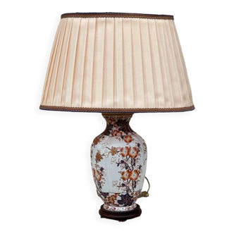 Imari porcelain lamp