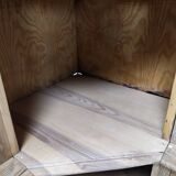Bistro corner bookcase