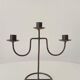 Vintage brutalist chandelier in wrought iron