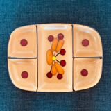 Assiette vintage compartimentée St Clément vintage