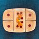 Vintage St Clément compartmentalized plate