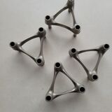 Set of 4 nagel tripod candle holders