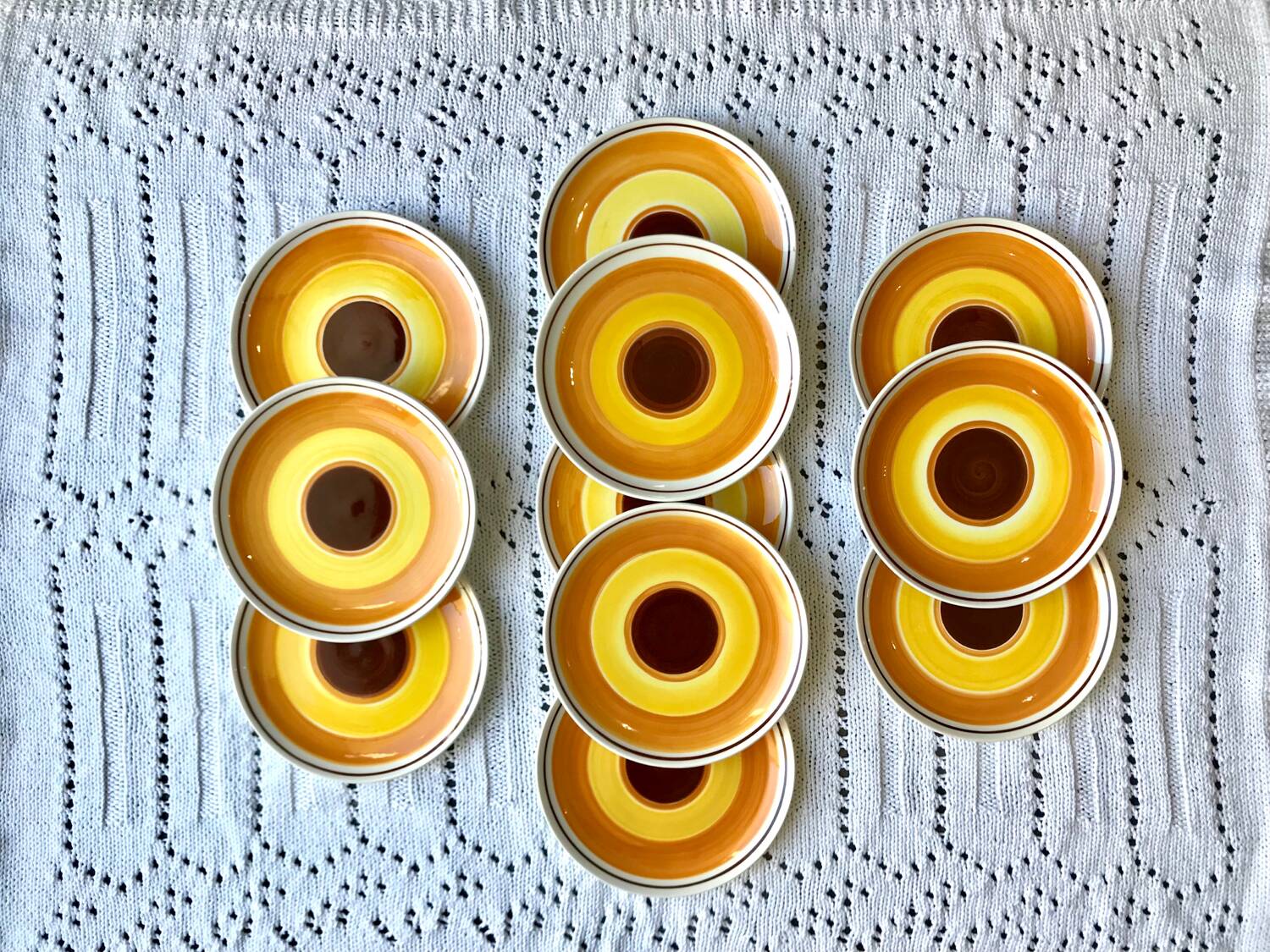 Gien dessert plates