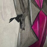 Fashion drawing G. Mazoyer