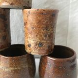 10 cups vintage sandstone