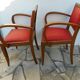 Paire de fauteuils bridge