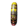 Large Balinese mask carved and hand-painted in wood, Indonesia, 1970s.