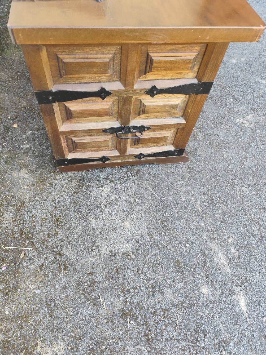 Wooden chest
