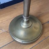 Brass reading floor lamp