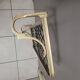 Gold-plated aluminum coat rack and cloakroom, 1960-70