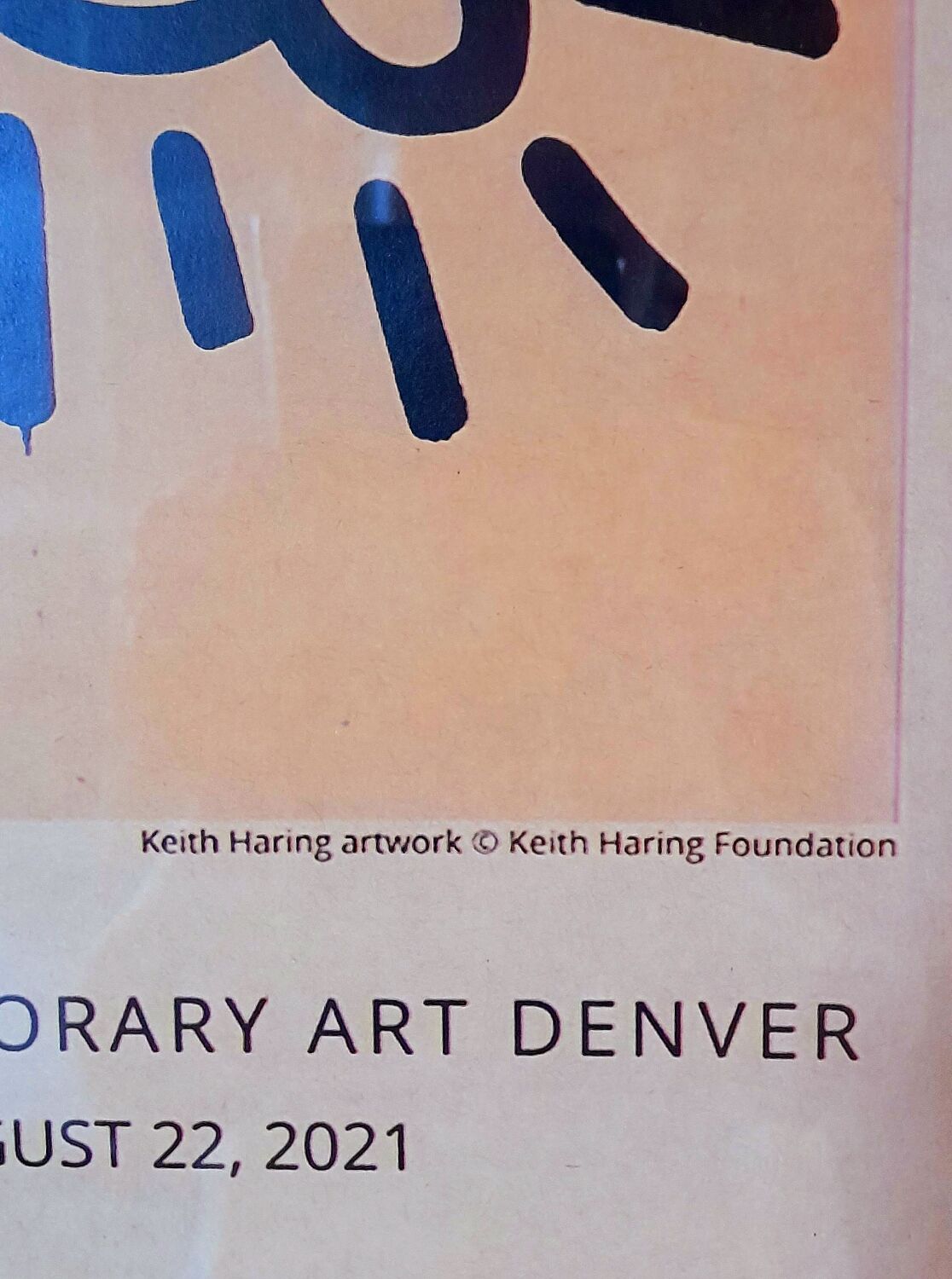 Radiant Baby Keith Haring poster