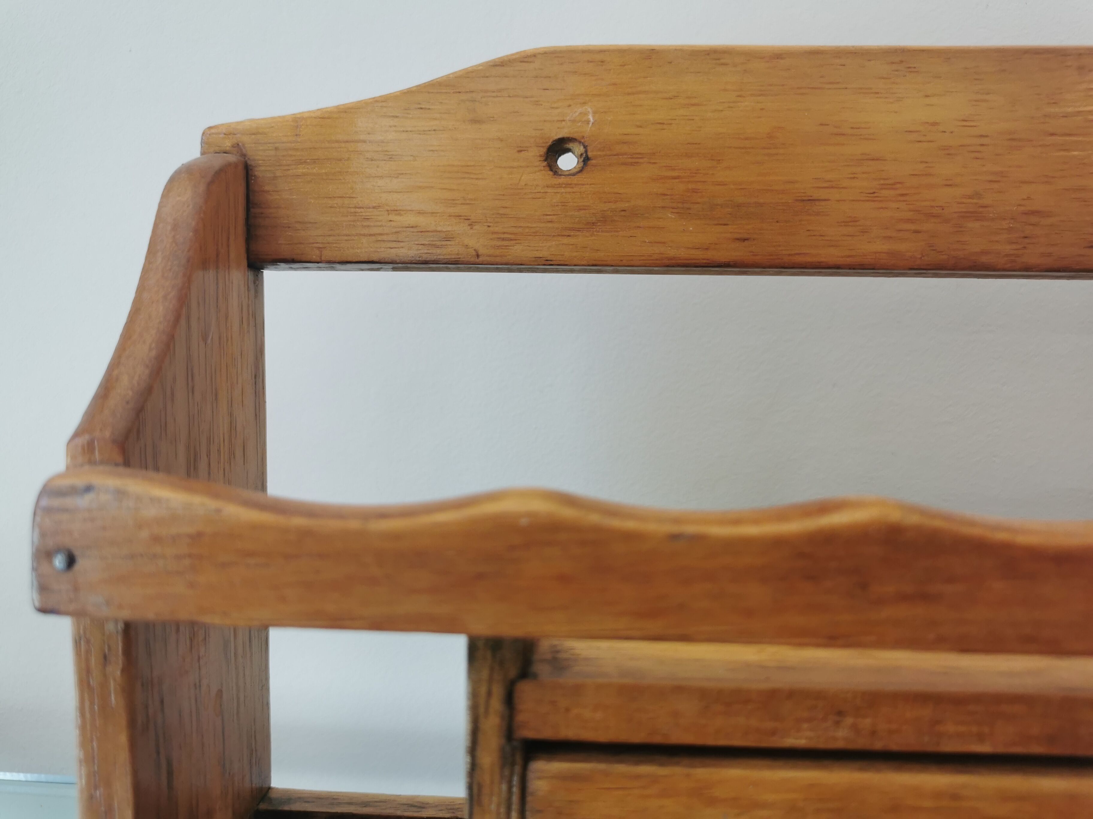 Wooden spice wall servant 60s/70s