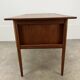 Scandinavian double-sided desk, teak, 1960s