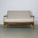 2seater sofa in oak by Tove & Edward Kindt-Larson