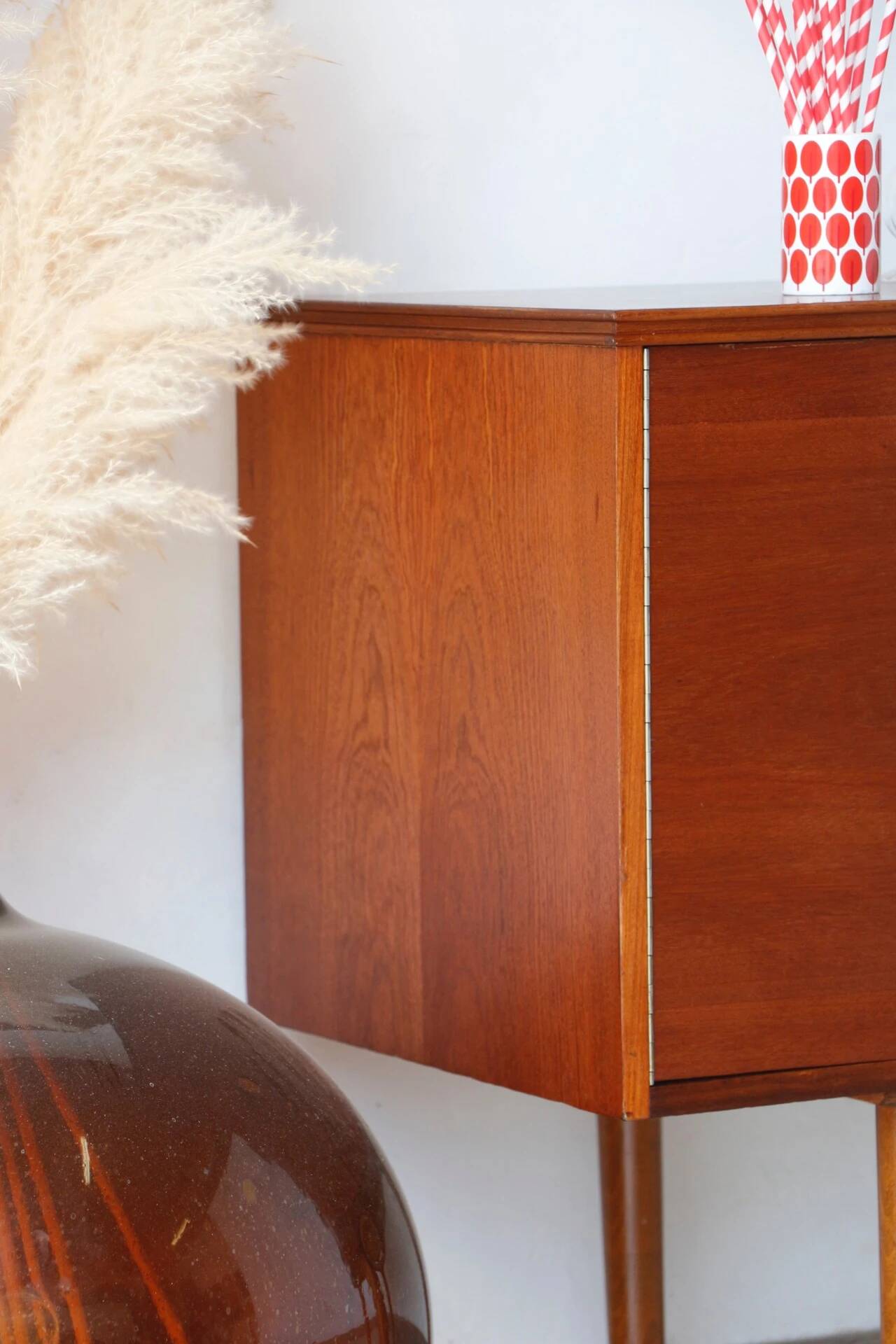 Petite enfilade scandinave sapelli – Design anglais années 60