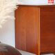 Petite enfilade scandinave sapelli – Design anglais années 60