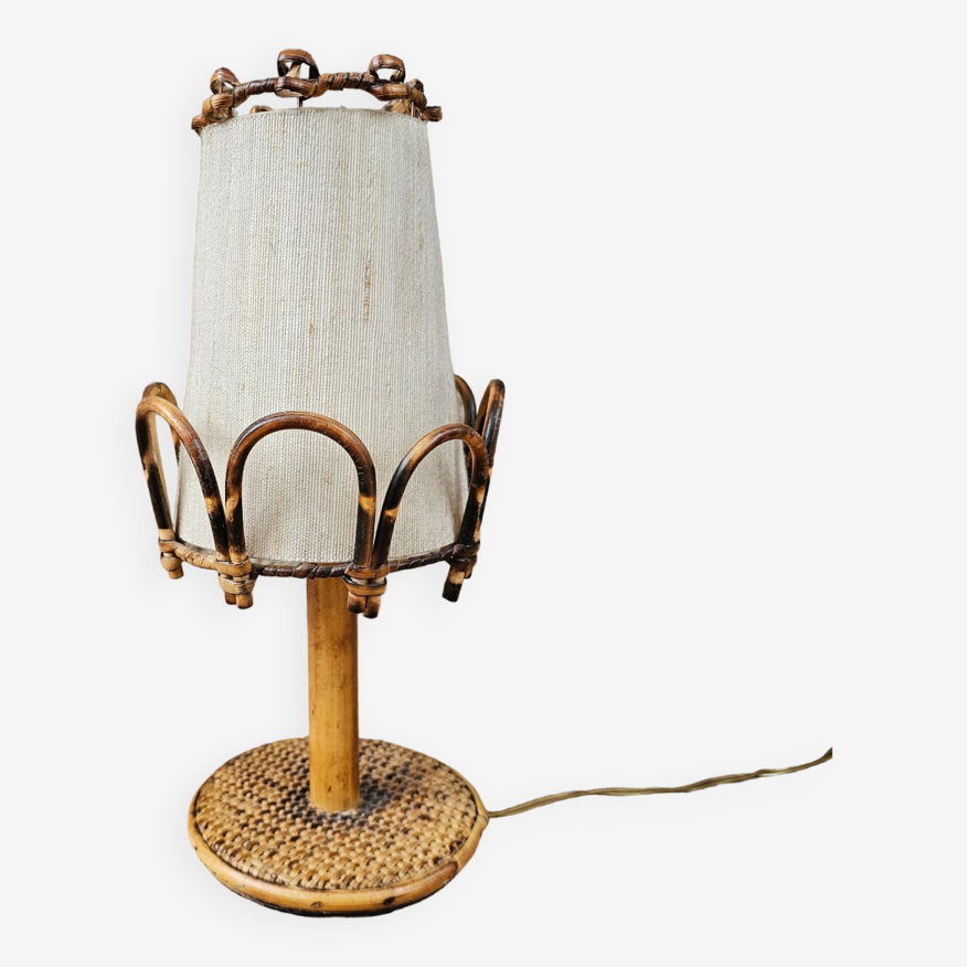 Lampe de chevet en bambou | Selency