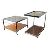 Mid-Century drinks trolley and matching coffee table by MDA