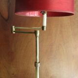 Lampe liseuse sur pied depliable et articulee