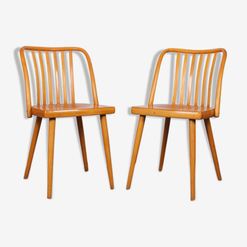 Paire de chaises par Antonin Suman pour Ton, 1960